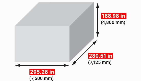 AKB-13 6000rpm Dimensions